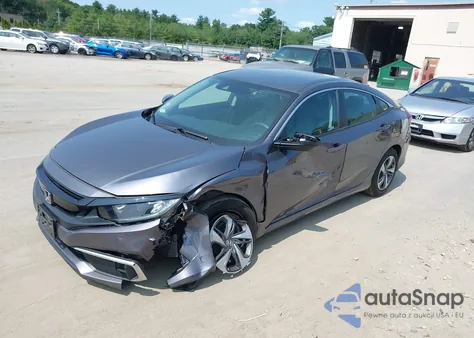 2019 Honda Civic Lx из США, поврежденный, VIN 2HGFC2F67KH595793